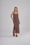 Escobar Rope Strap Maximum Size Slit Dress - 4