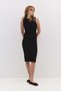 Midikleid mit Schlitz
