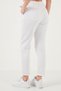 Cotton Standard Fit High Waist Straight Leg Pants Pants 668Yp4924 - 7