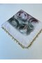 Handcrafted Handcrafted Edge Beaded Writing Cheesecloth Yemeni Dowry Gift - 3