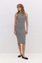 Midikleid mit Schlitz