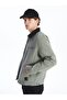 Xside Green Comfortable Fit Velvet Collar Men's Jacket - 2