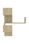 Wall Corner Shelf Sonoma Oak 40x40x50 cm Engineered Wood - 4