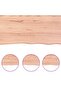 Wall Shelf Light Brown 80x60x(2-6) cm Treated Solid Wood Oak - 5
