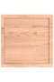 Wall Shelf Light Brown 60x60x(2-4) cm Treated Solid Wood Oak - 4