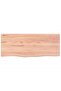 Wall Shelf Light Brown 100x40x(2-4) cm Treated Solid Wood Oak - 2