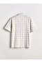 Lcw Vision Regular Fit Short Sleeve Plaid Dobby Men's Shirt - 2