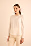 Round Neck Basic Woven Blouse - 2