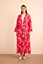 Patterned Viscon Kimono
