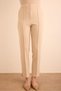 Crepe Trousers with Elastic Waist Detail - 2