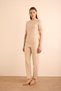 Crepe Trousers with Elastic Waist Detail