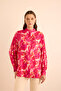 Patterned Viscon Blouse