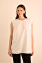 Woven sleeveless blouse - 5