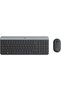 Kit keyboard + mouse wireless MK470, Slim, Black Graphite - 2