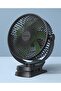 10000 mAh 8.5 Inch Clip-on Fan, Rechargeable Battery Operated Portable Fan with 4 Speeds, Quiet, USB - 2