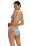 Clever Patterned Bikini Set - 4