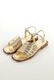 Mia026-1565 Women's Multi-Piping Evening Dress Daily-Wedding-Leisure-Gold Holiday Slippers - 8