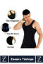 Gynecomastia Erect Posture Belly Chest Tightening Tightening Ultra Elastic Men's Singlet Corset 2Pcs - 4