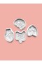 Organas Cookie Mold and Sugar Dough Mold Set of 4 0582-Set