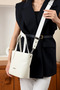 Women's Sporty Model Stylish Hand and Shoulder Bag with Adjustable Strap Size: 24 X 20 cm - 8