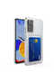 Redmi Note 11 Global Case with Card Holder Transparent Klfs Setra Clear Silicone Cover - Colorless - 2