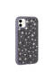 iPhone 11 Compatible Shiny Stone Design Diamond Btbm Case-Grey