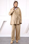 Mink Kimono Modal Pants Suit - 2