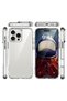 16 Pro Max Compatible Case Airbag Transparent Klfs Thin Cover - Transparent - 5