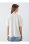 Lcw Vision Crew Neck Printed Oversize Women's T-Shirt - 4