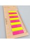 شفاف ملون Postit Post-it Post It. علامة الكتاب، علامة Postit، ورق الملاحظات، 200 ورقة - 3
