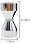 YIDELAI-Glass Door Handle, 2.4 inch Aluminum Alloy Single Hole Handle, Solid Cylindrical Shower Room - 3