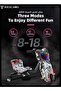 Mini 36V High-Power 360°Children Electric Drifting Scooter-Adjustable with Tunnel flashing Light - 4