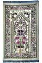 Mini Pocket Portable Travel Prayer With Bag And Strip Praying Rug Mat Carpet Soft and Elegant Multic - 6