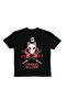Lenithra Demon Slayer Anime Back Printed Unisex Oversize Black T-Shirt - 3