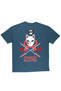 Lenithra Demon Slayer Anime Back Printed Unisex Oversize Smoked T-Shirt - 2