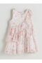 Lcw Kids Ecru Floral Girl's Dress - 3