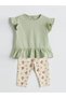 Baby Girl T-Shirt and Floral Leggings 2-Pack