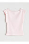 Lcw Vision Pink Crew Neck Blouse - 5