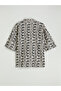 Black Shawl Collar Oversize Muslin Women's Kimono - 5