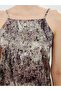 Özmarka New Season Halter Neck Patterned Strap Blouse - 3