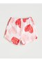 Pink Heart Printed Baby Girl T-Shirt and Shorts 2-Piece Set - 4
