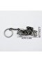 Retro Motorcycle, Metal, Simulation Gift Keychain with Swivel Wheel (1 Model) - 3