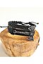 Fashionable 2-Piece Design Genuine Leather Bracelet with Valknut Axe Figure - 3