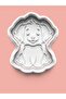 Cute Dogs Cookie Mold and Sugar Dough Mold Set of 4 0633-Set - 2