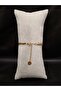 Gold Color Lucky Figure Steel Bracelet - 3