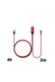 Cablu HDMI la Lightning si USB Plug&Play Red 2m