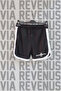 Beast Mode Printed Sports Training Shorts with Piping Detail