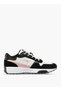 Women's Panelled Lace-Up Sports Shoes - 3