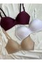 Lotus Unpadded Underwire Gatherer Economic Package Set of 3 Bras - 3