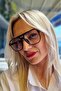 Unisex Marlow Blue Light Protection Relaxing Square Model Display Glasses